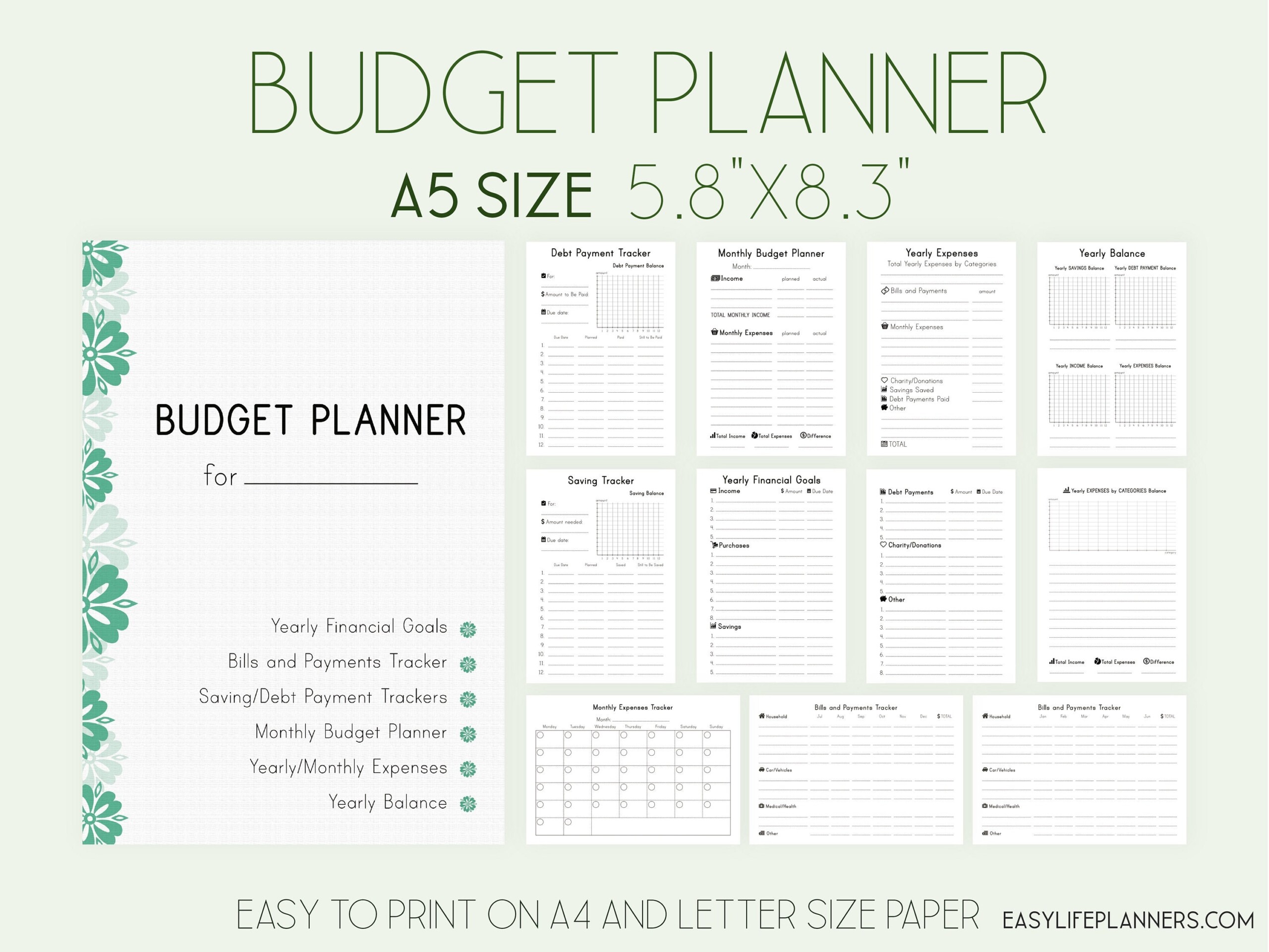 Free Printable Planner Inserts 2024 Grace Christyna
