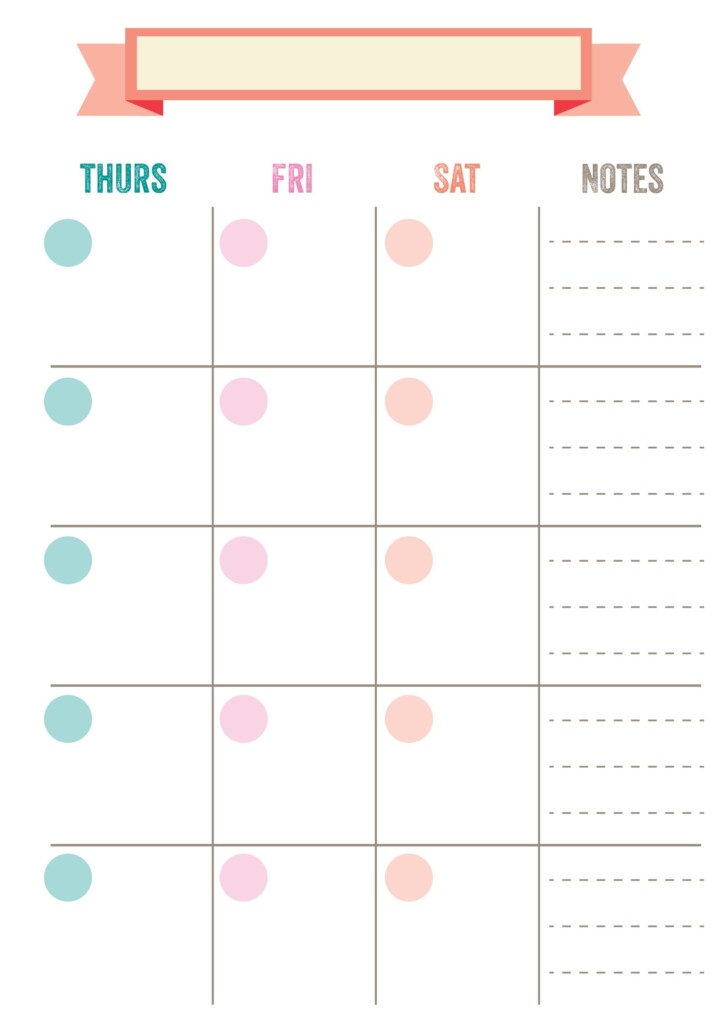 Free Printable Planner Inserts Printable Online