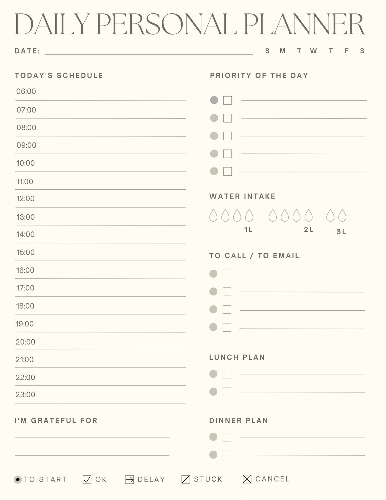 Free Printable Planner Templates To Customize Canva 51 OFF