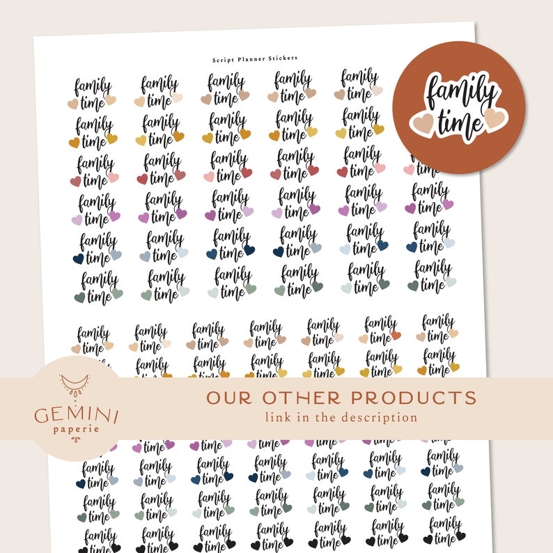 Gas Bill Printable Stickers Planner Script Stickers DIY Etsy