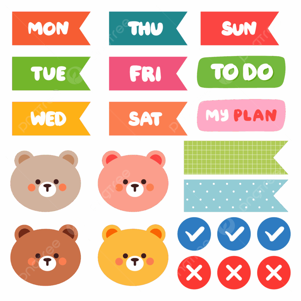 Hand Drawn Printable Planner Sticker Hand Clipart Sticker Clipart 