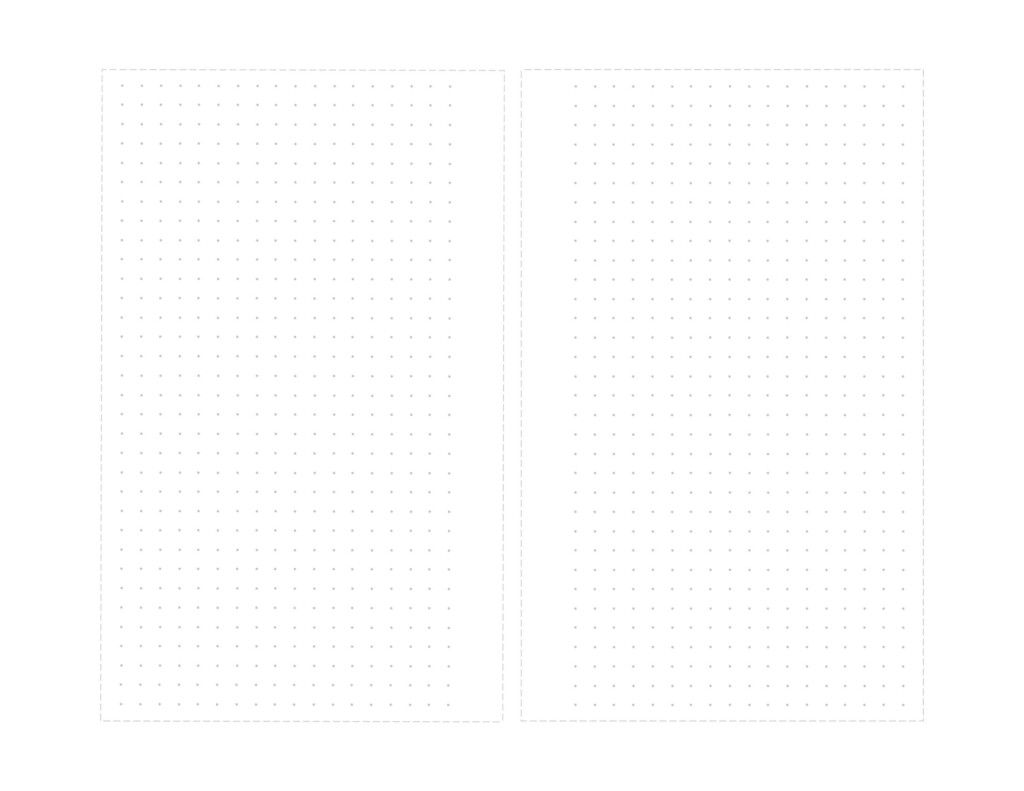 Happy Planner Dot Grid Paper Free Printable Paper Trail Design