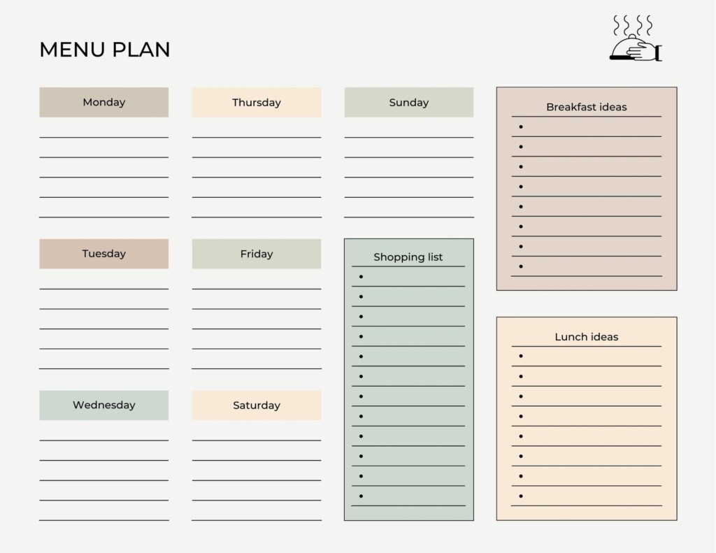 Meal Planner Template Weekly Meal Planner Weekly Meal Vrogue co