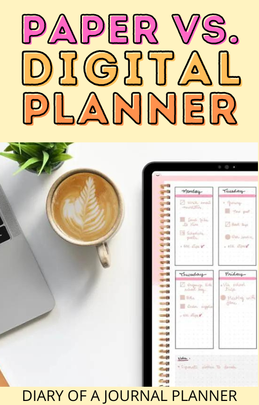 Paper Planner Or Digital Planner Which One Is Best Artofit