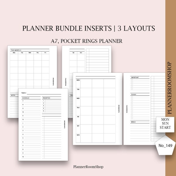 Planner Bundle Etsy
