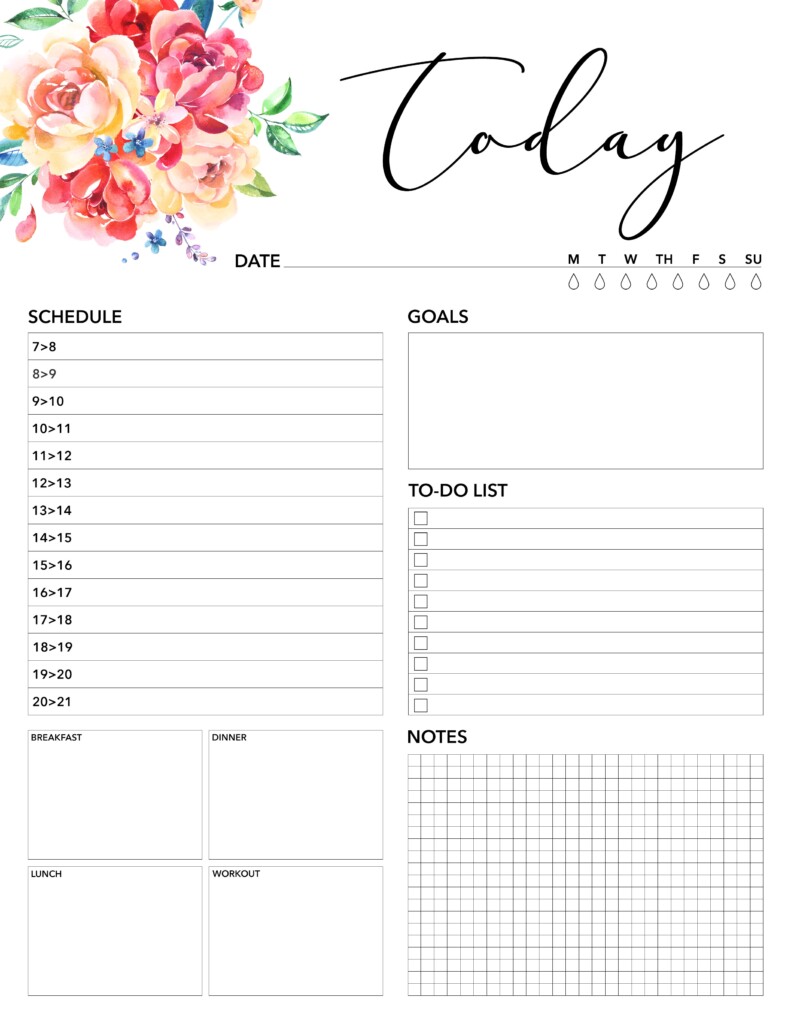 Planner Pages Journal Planner Printable Planner Free Vrogue co