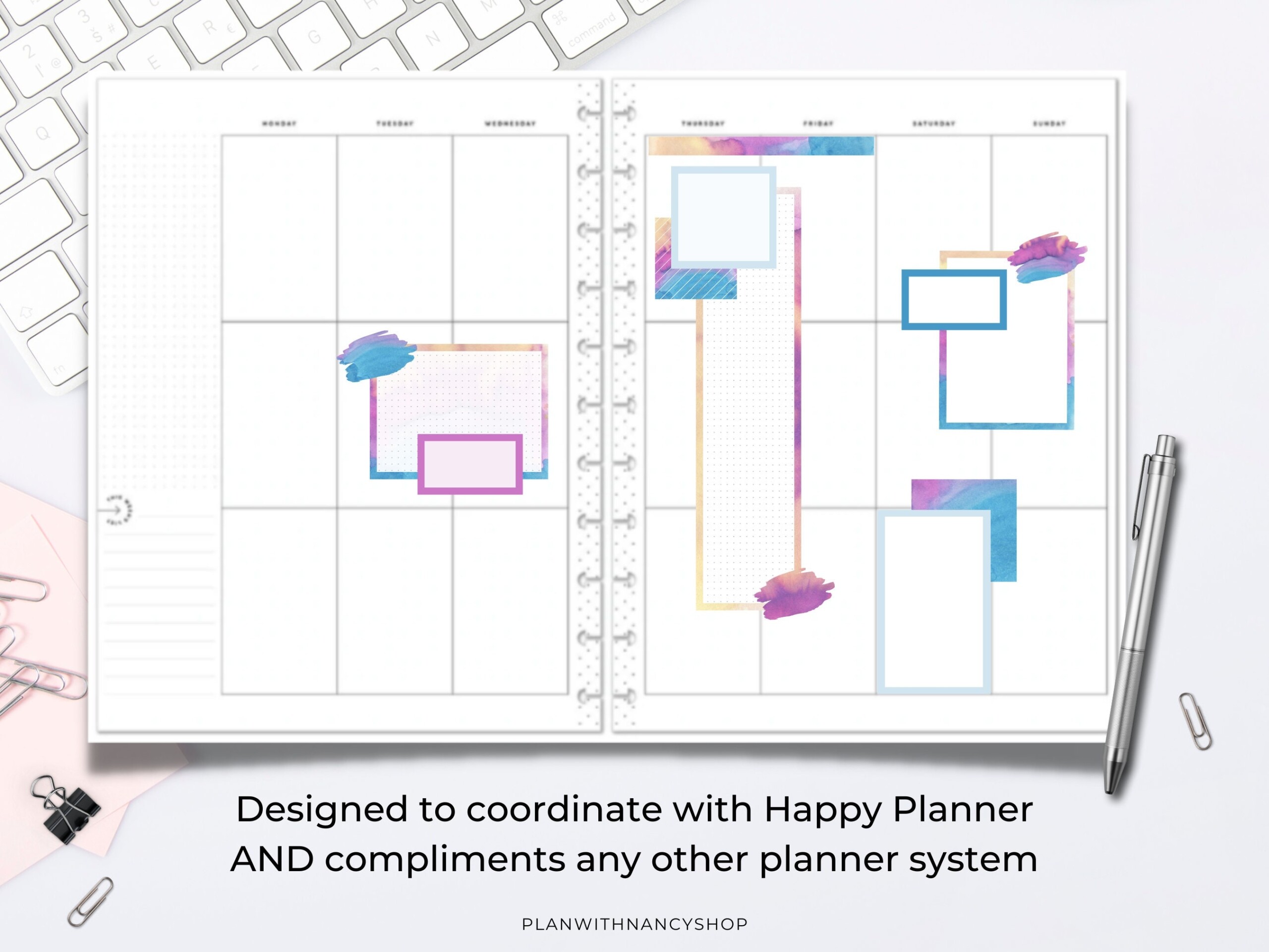 PRINTABLE Big Happy Planner Sticker Bundle Classic Happy Planner