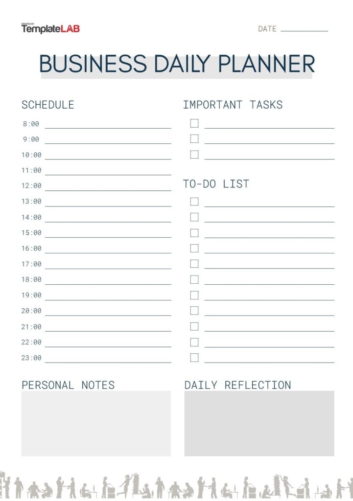 Printable Day Planner Printable Free Templates