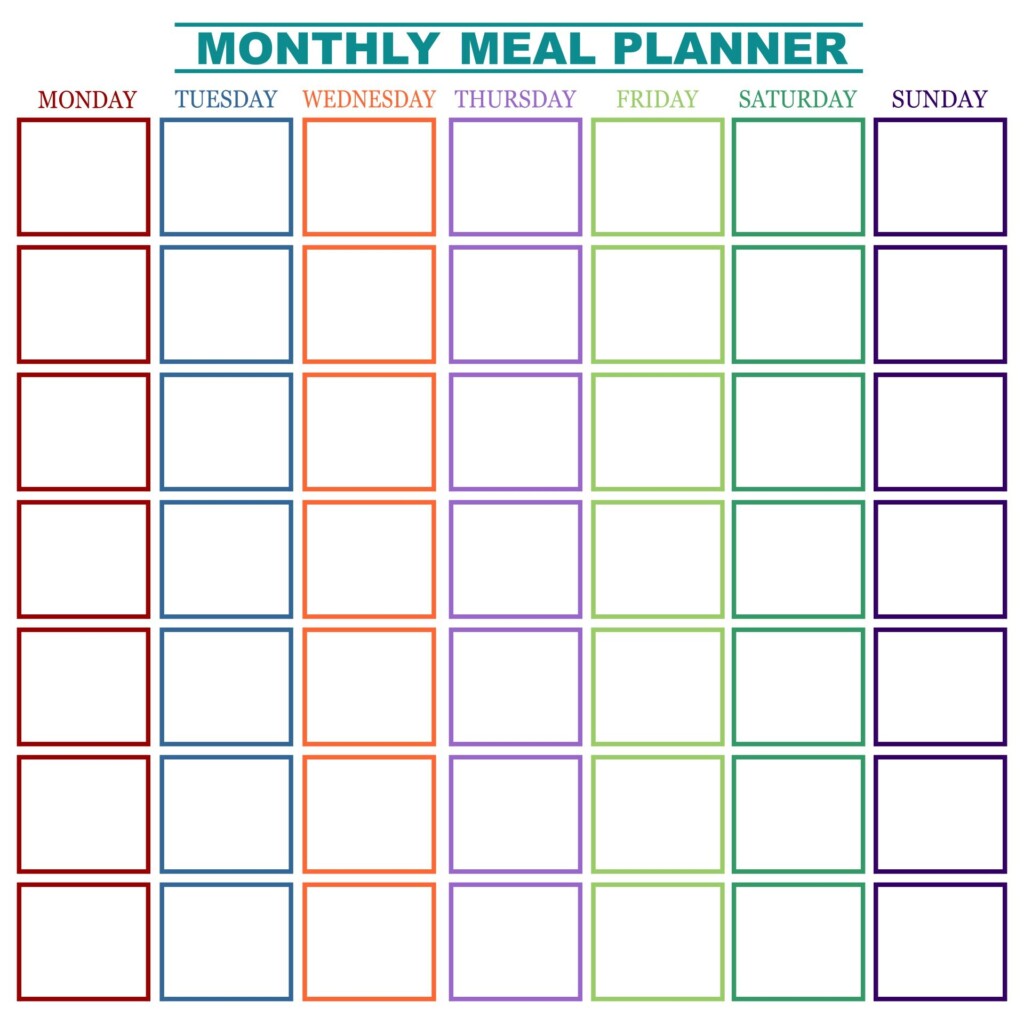 Printable Dinner Planner Printable Word Searches