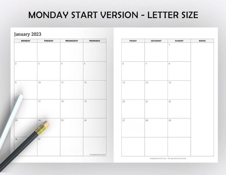 Printable Planner 2023