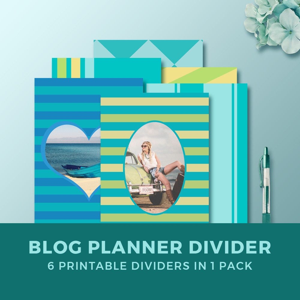 Printable Planner Divider A5 Size Printable Tabs Planner Inserts 