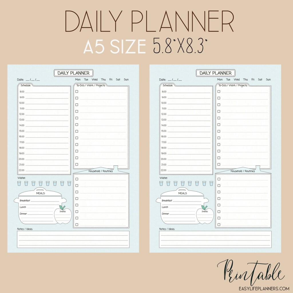 Printable Planner Inserts Printable Word Searches