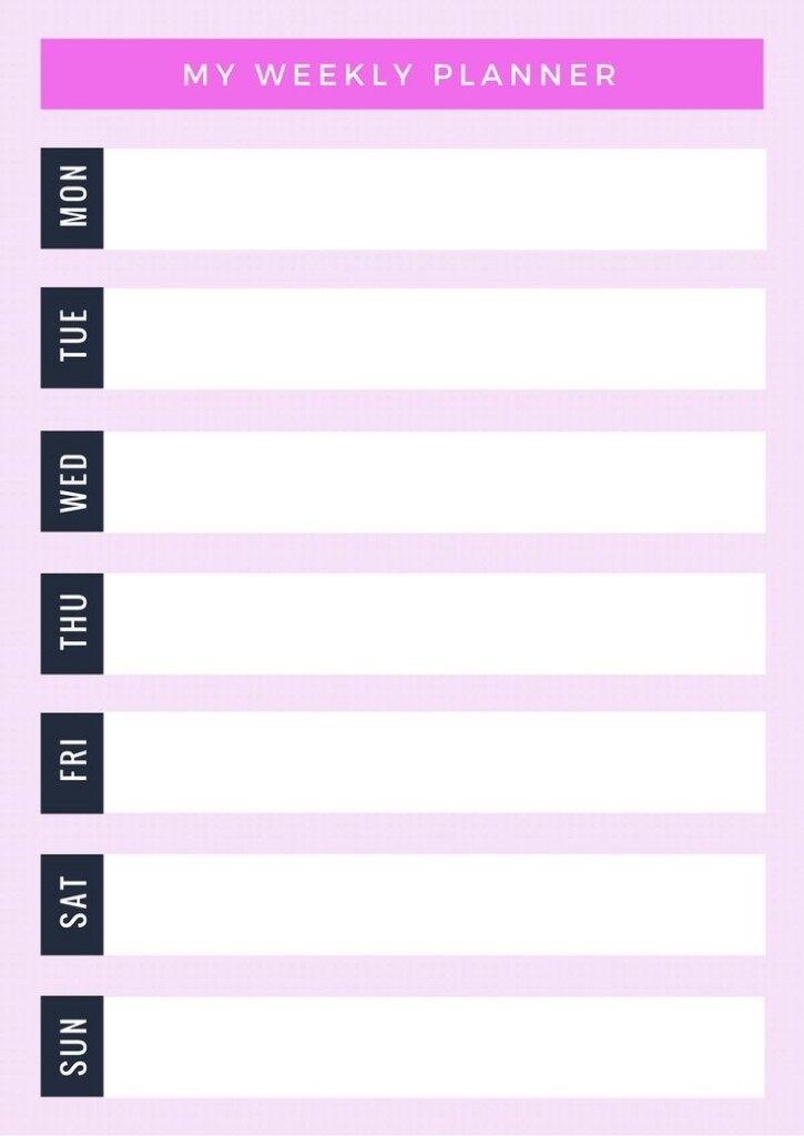 Printable Planner Planner Free Calendar