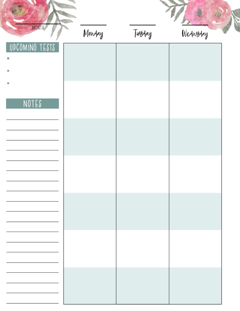 Printable Weekly Dashboard Happy Planner Free Printab Vrogue co