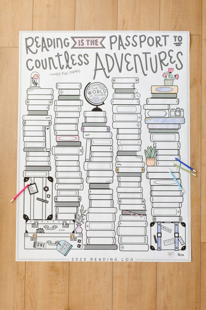 Reading Log Printable Reading Log Printable Reading L Vrogue co