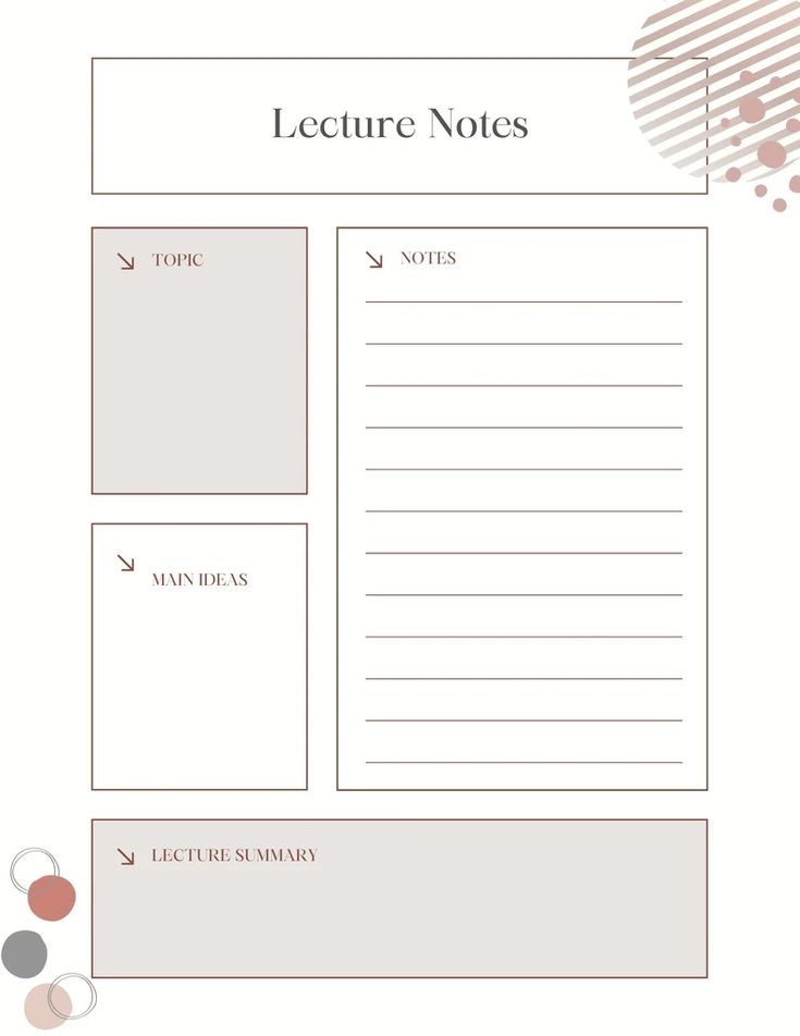 Study Planner Printable College Digital Planner School Assingment