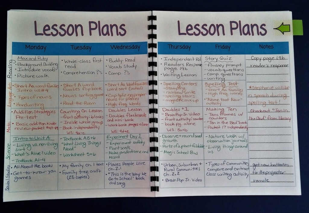 Teacher Planner Printable