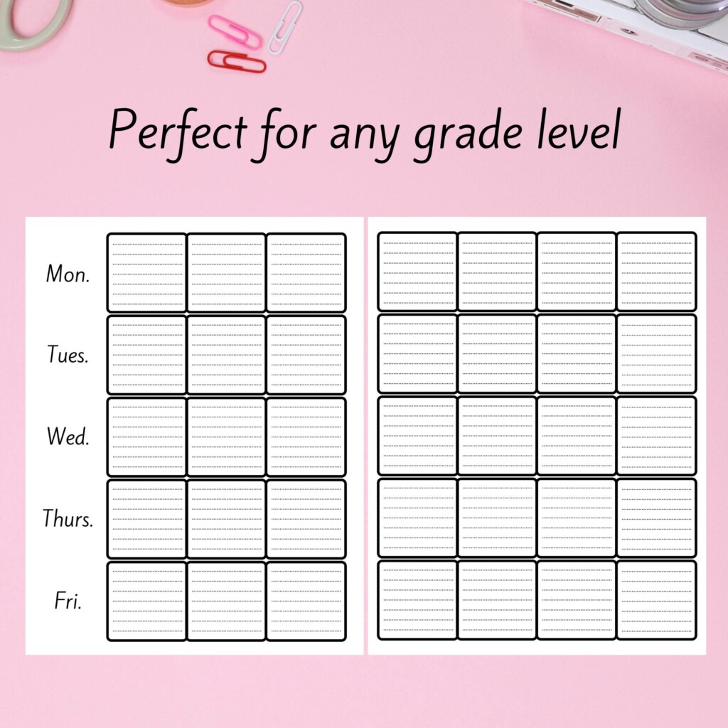 Teacher Planner Printable