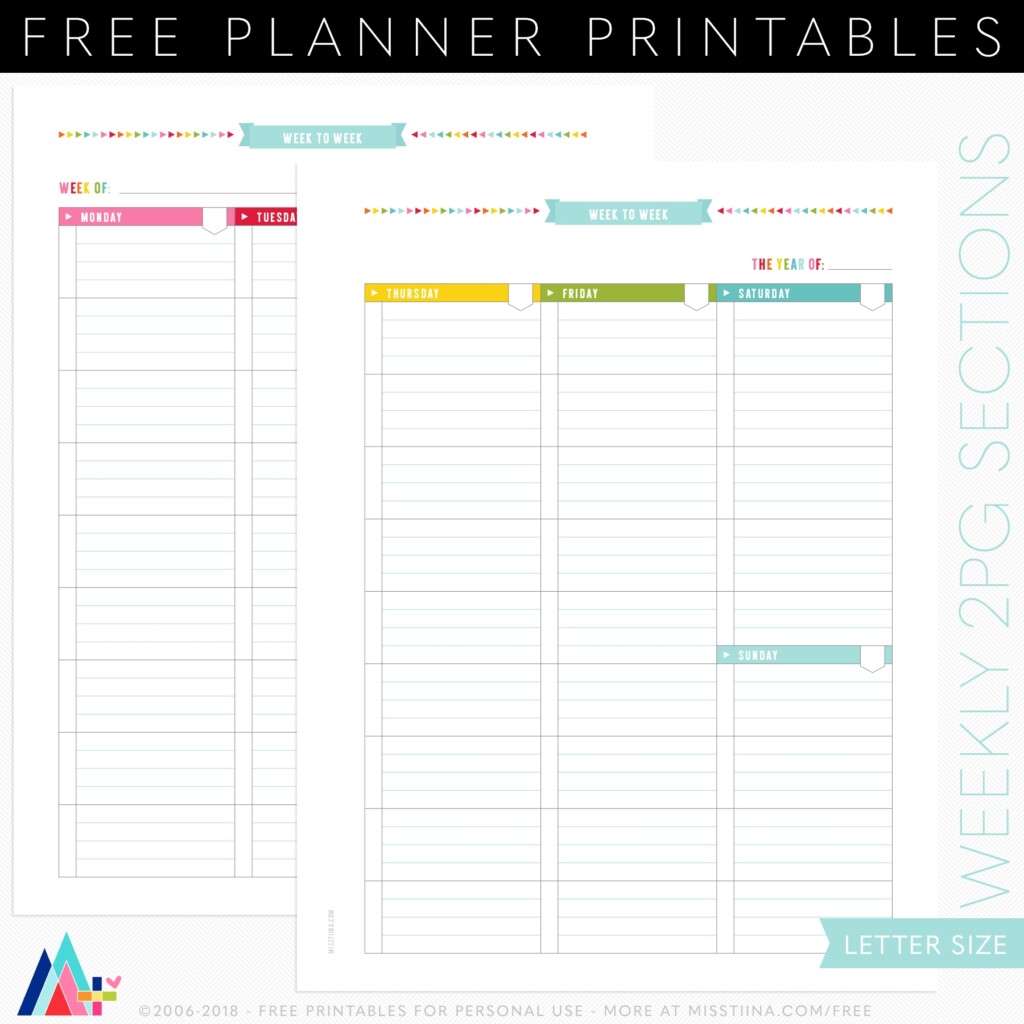 Teacher Planner Printable