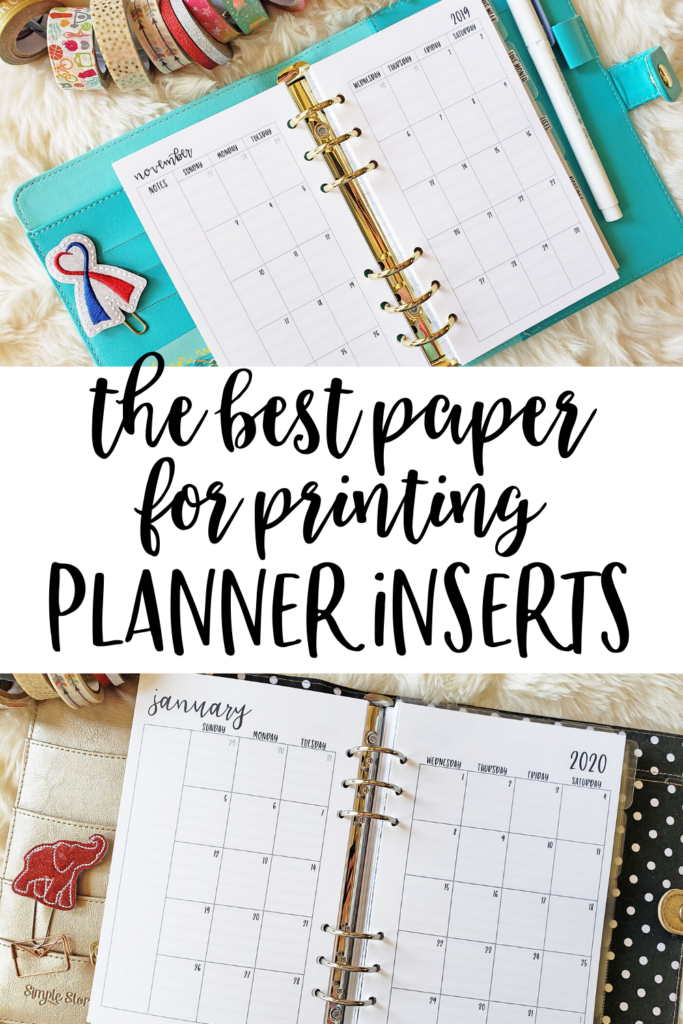 The BEST Paper For Planner Inserts Planning Inspired